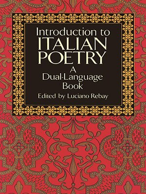 cover image of Introduction to Italian Poetry